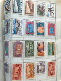 929 timbres dans un Livret mondial lot #10