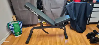 Synergee adjustable bench, View more