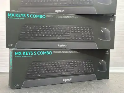 MX Keys S Combo - MX Keys S , MX Master 3S & MX Palm Rest. New, View more