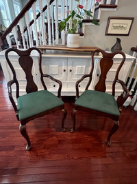 Gibbard Solid Cherry Captain Chairs