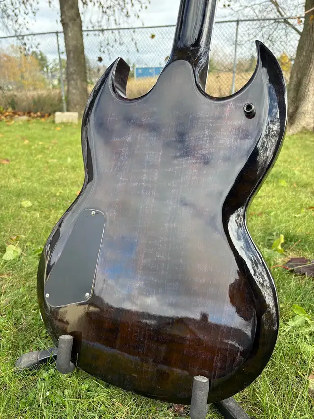 Clarke Customs- Prototype Sabbath SG in Guitars in Markham / York Region - Image 5