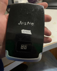Justin 10,400 maH Power Bank with LCD Display
