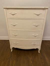 Malcolm French Provincial Tallboy Dresser