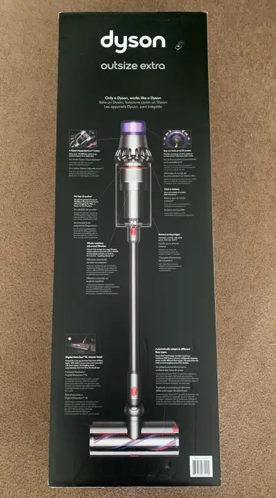 I am selling a brand new Dyson Outsize Extra vacuum cleaner, engineered with powerful suction and a...