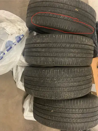 -Priced to sell at $245 obo -one of the tires have uneven wear will need to be swapped out at some p...