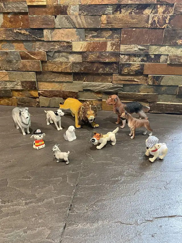 Assorted Animal Toy Figures