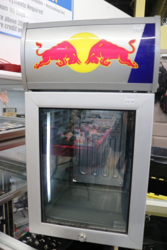 Red Bull Baby Cooler LED Fridge (#38336) in Refrigerators in City of Halifax