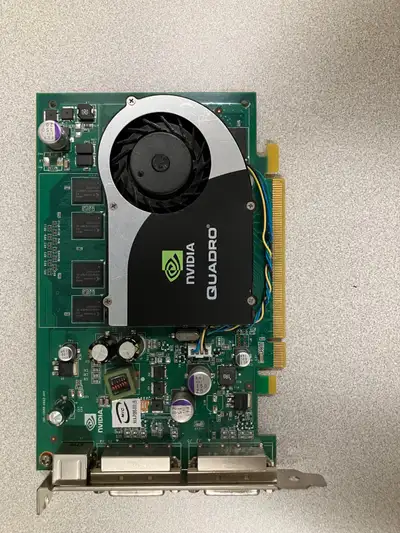 NVIDIA Quadro FX 1700 NVIDIA 512 MB GPU from working machine.