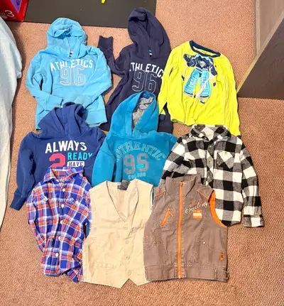 Boys’ Clothing Bundle – 9 Pieces (Fits 5Y) – $25, View more