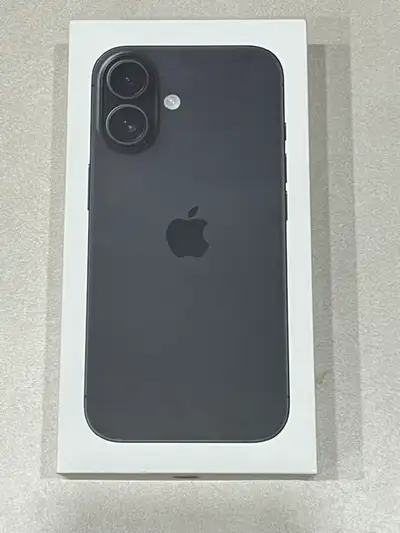 iPhone BOX - BOX ONLY - iPhone 16 - Black, View more