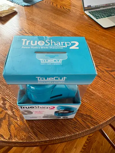True Sharp 2, rotary tool blade  sharpener, View more