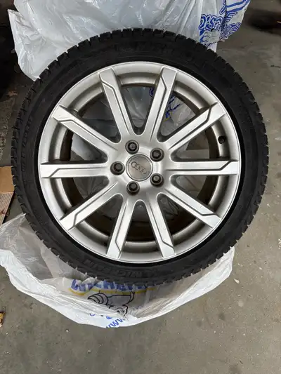 18” Audi rims with Michelin X-ice tires Used on my Passat and they fit perfect 245 40 r18 1-2 season...