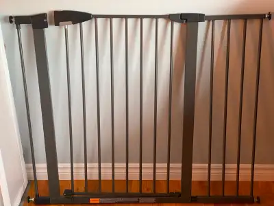 Purchased at Walmart and paid $109.97 + tax = $126.50. Used in a hallway opening 45" wide. Like new...