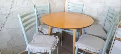 Round Dining Table and Chairs, View more