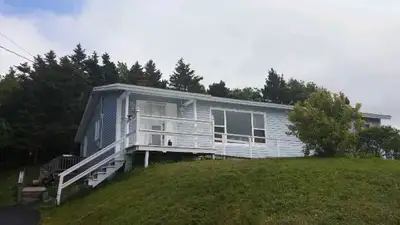 Bungalow is nestled in nature in the scenic community of Pouch Cove, just 25-minute drive to St. Joh...