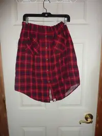 3R Clothing Upcycled - Men's Shirt to Women's Skirt