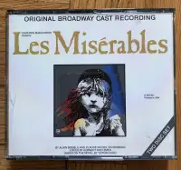 COFFRET 2 CD LES MISÉRABLES Original Broadway Cast Recording