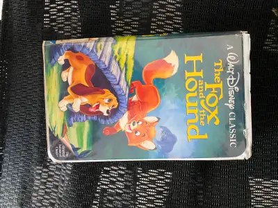 Fox and the Hound Disney VHS, View more