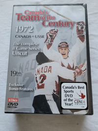 NHL Hockey 1972 Summit Series - Canada vs USSR - 4 Discs DVD New
