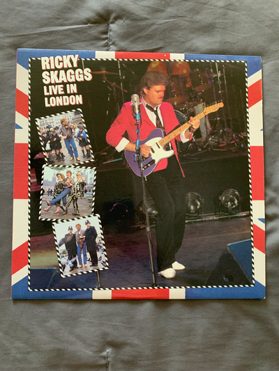 For sale is a vinyl record album Ricky Skaggs Live In London on CBS Records from 1985. The cover and...