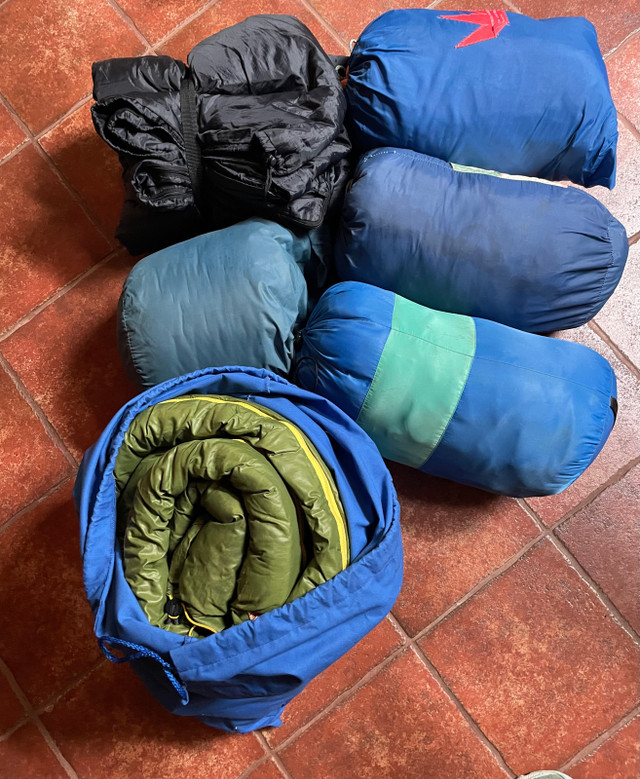 Sleeping bags - assorted. Priced individually. in Fishing, Camping & Outdoors in North Bay
