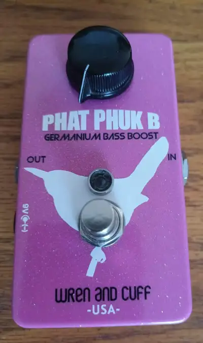 Wren & Cuff Phat Phuk B Germanium Bass Boost, View more