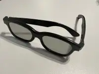 Plastic polarized glasses for 3D movies