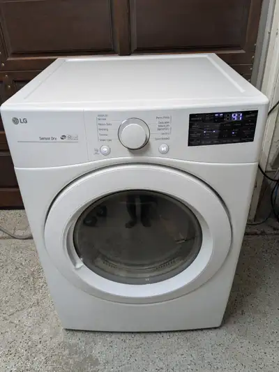 Dryer Electric LG Stackable 27" wide - Like New, View more