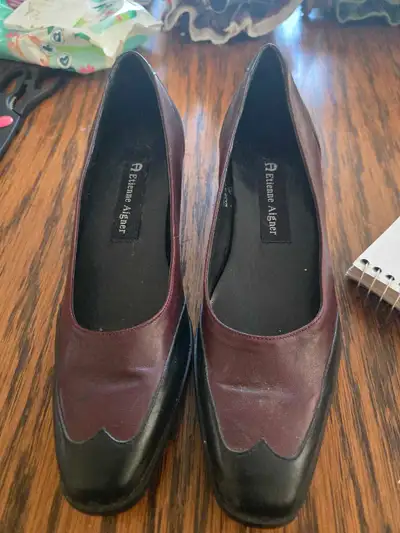 vintage Italian leather uppers Analee size 6m, View more