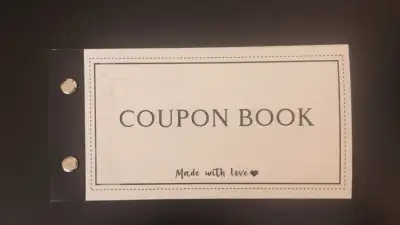 Couples Coupon book, View more