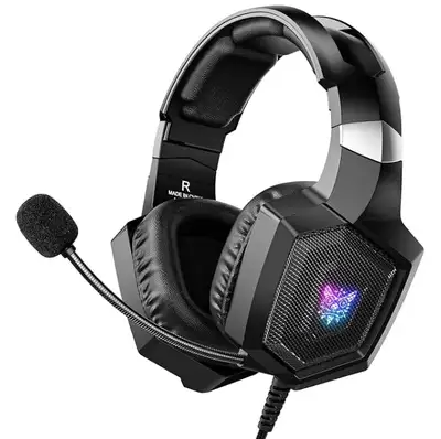 Gaming headset with microphone, View more
