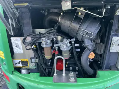 2018 John Deere 17G Excavator. Digging and clean up buckets. Retractable tracks, tier 4 compliant di...