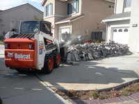 Concrete removal  and asphalt 