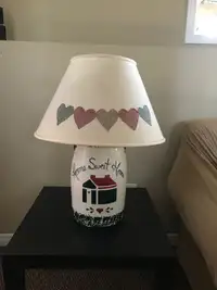 Large Ceramic Lamps - set of 2 - handcrafted - $45.00 each