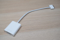 Original Apple 30 Pin to VGA Adapter (A1368) Fit iPhone 4 4S 3