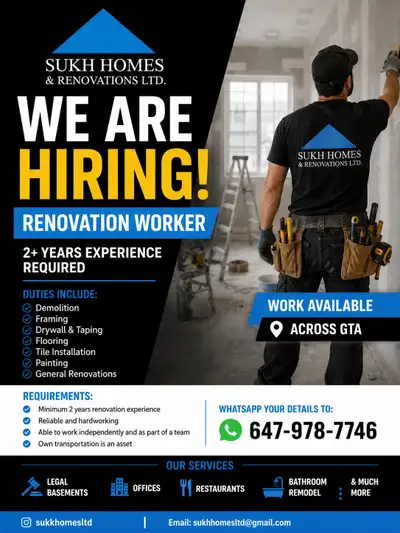 renovation work helper , View more