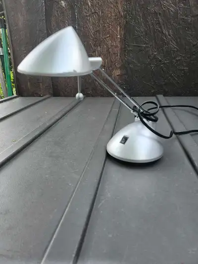 Silver Adjustable Desk Lamp, View more