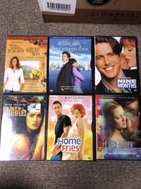 6 DVD : histoires romantiques