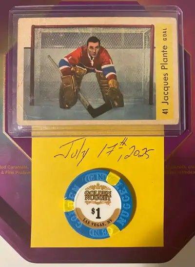 1959 Parkhurst #41 Jacques Plante - $60 obo, View more