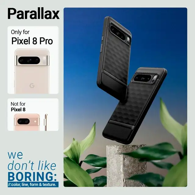 Caseology Parallax Case for Pixel 8 Pro – Matte Black in Cell Phone Accessories in City of Toronto - Image 6