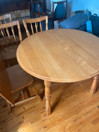 Table, solid wood, dining