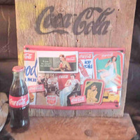 Cadre Coca-Cola antique 