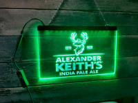 Light Up Beer And Whiskey Signs