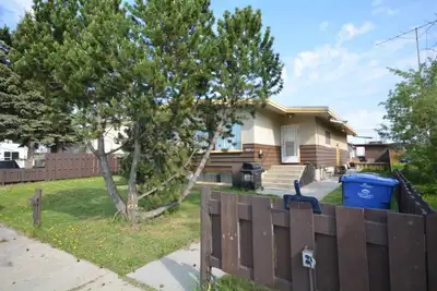 2BR, one-bathroom bright fully renovated basement suite for rent. Open concept kitchen with living r...