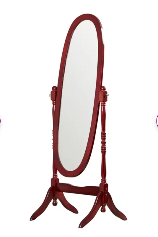 Full length freestanding swivel Mirror, traditional, mahogany in Home Décor & Accents in Oshawa / Durham Region - Image 2