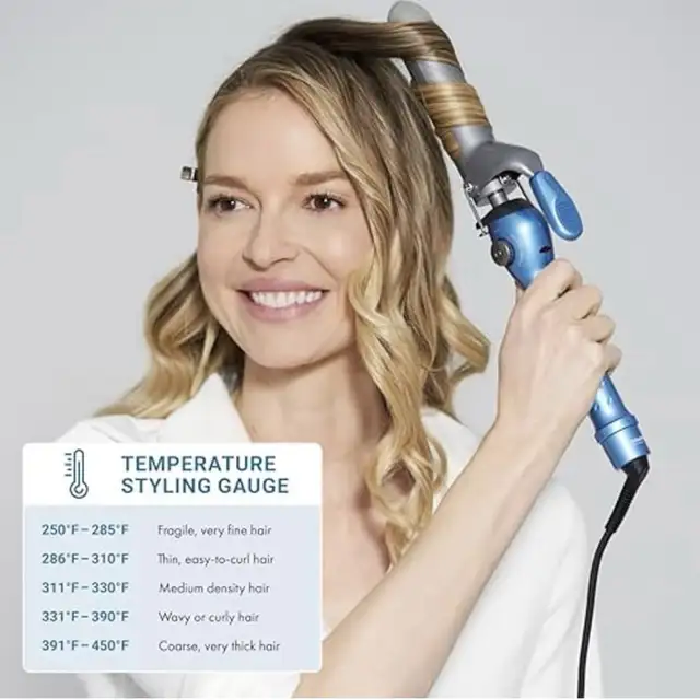 Babyliss Pro Professional  Titanium Spring Curling Iron,1 1/4” in Health & Special Needs in Markham / York Region - Image 6