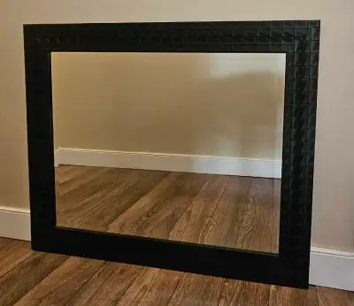 Large 28" x 34" Modern Wall Mirror - Made in Canada, View more