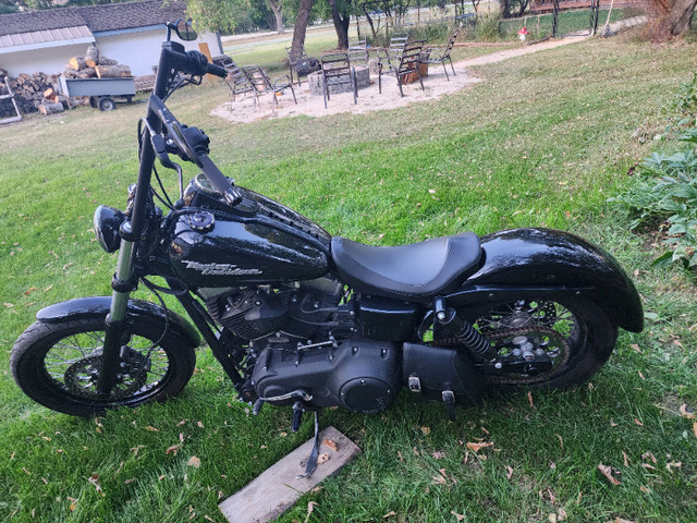 2012 Harley Davidson FXDB Street Bob in Street, Cruisers & Choppers in Winnipeg - Image 3