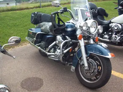 2003 HARLEY DAVIDSON ROAD KING 100TH ANNIVERSARY EDITION!!! GUNMETAL PEARL WITH CHROME!!