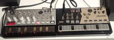 Korg volca bass and volca drum, View more